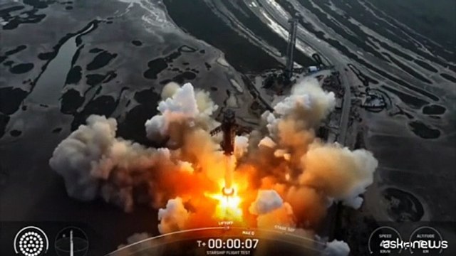 Un successo di SpaceX, tutto bene il decollo di Starship