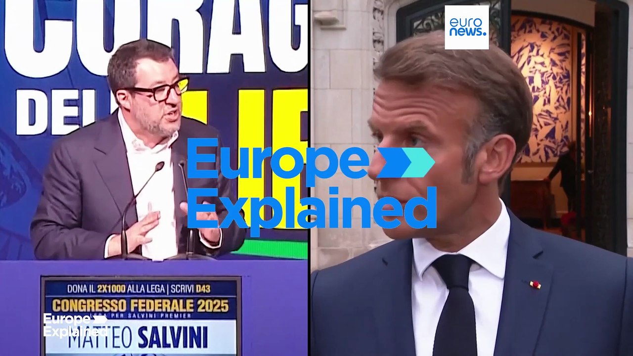 Ukraine-Krieg: Warum Italiens Salvini Frankreichs Präsidenten Macron übelst beschimpft hat