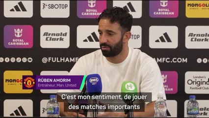 Man. United - Amorim : “Nous n’étions pas prêts à jouer l’Europe”