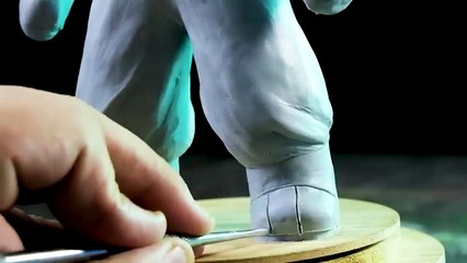 Sculpting Tai Lung ｜ Kung Fu Panda Timelapse