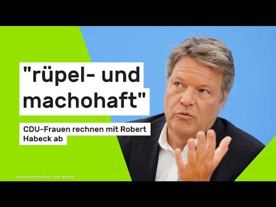 CDU-Frauen rechnen mit 'rüpel- und machohaftem' Ex-Wirtschaftsminister ab