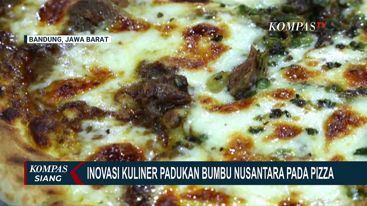 Pizza Rasa Indonesia di Bandung,  Ada Varian Rendang Minang dan Oncom Pedas