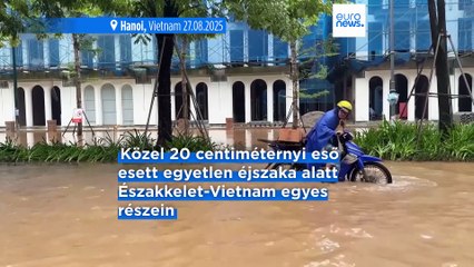 Halálos esőzések, áradások és földcsuszamlások Délkelet-Ázsiában