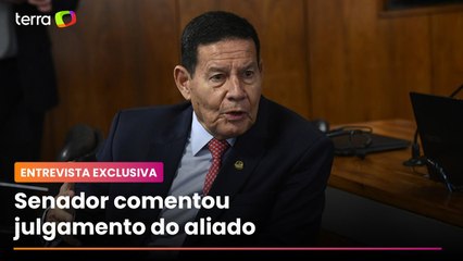 Mourão comenta julgamento de Bolsonaro, eleições de 2026 e tarifaço de Trump em entrevista ao Terra