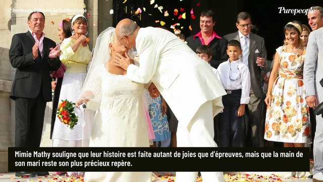 “On s’est dit oui pour le meilleur et… le moins meilleur parfois” : Mimie Mathy se montre transparente sur ses 20 ans de mariage avec Benoist Gérard
