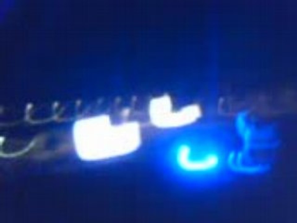 Lens - Bordeaux (à Bordeaux) (fumigène + fin du match)