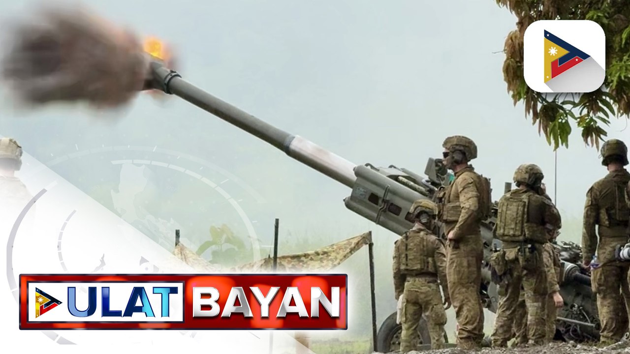 155-mm Howitzers at iba pang armas ng Pilipinas at Australia, nagpamalas ng lakas sa ALON exercises 2025 sa Nueva Ecija | ulat ni Patrick de Jesus
