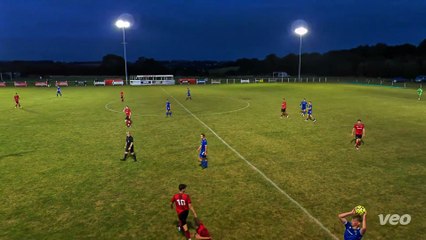 Alex Oshinyemi's lobbed finish against Bude on Tuesday night. Video courtesy of Bude Town AFC.