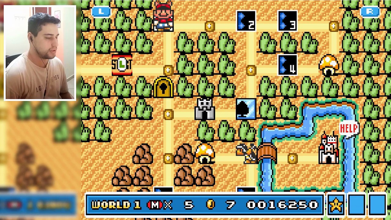 🎮 Super Mario Bros. 3 Ep.[01] - Mundo 1: O começo, o rei em perigo.