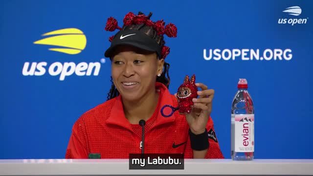 Labubu fever hits the US Open as Osaka shows off 'Billie Jean Bling'