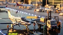 “Miniatur Bandara, Ada Pesawat + Truk Kargo Mini!”