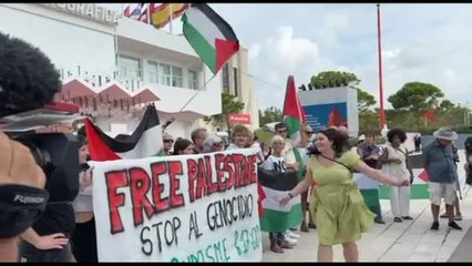 VeniceforPalestine, da Venezia si chiede "stop al genocidio a Gaza"
