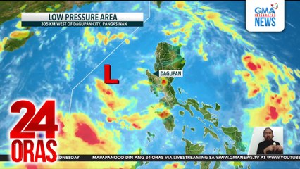 LPA sa silangan ng Luzon, nawala na; bagong LPA, nabuo sa kanluran | 24 Oras