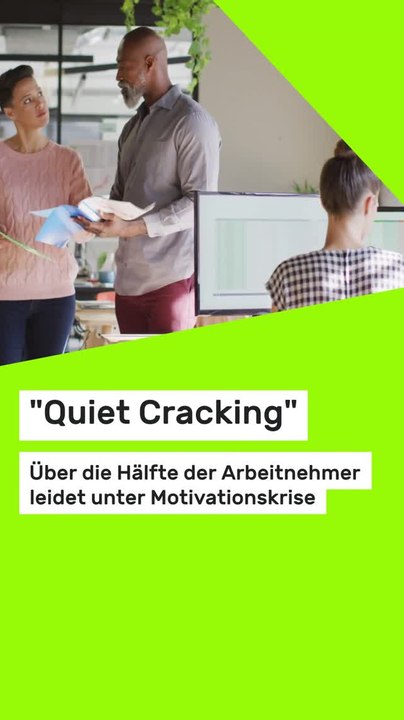 Vertikal 'Quiet Cracking': Über die Hälfte der Arbeitnehmer leidet unter Motivationskrise