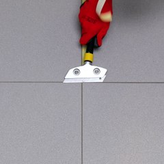 Oddly satisfying tile grout sealing! ✨