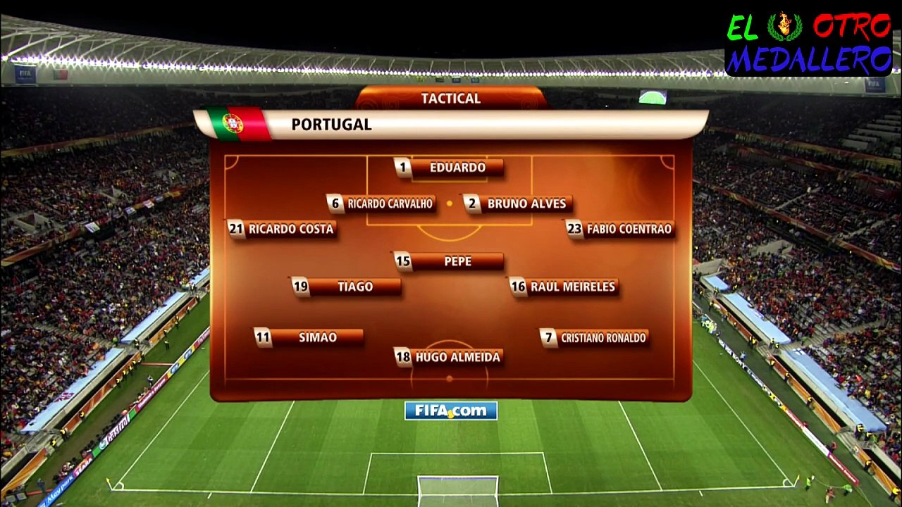 04 España - Portugal Octavos Sudáfrica 2010