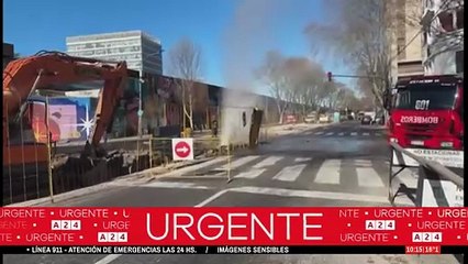 Palermo colapsado: corte total en Juan B. Justo y Paraguay por fuga de gas