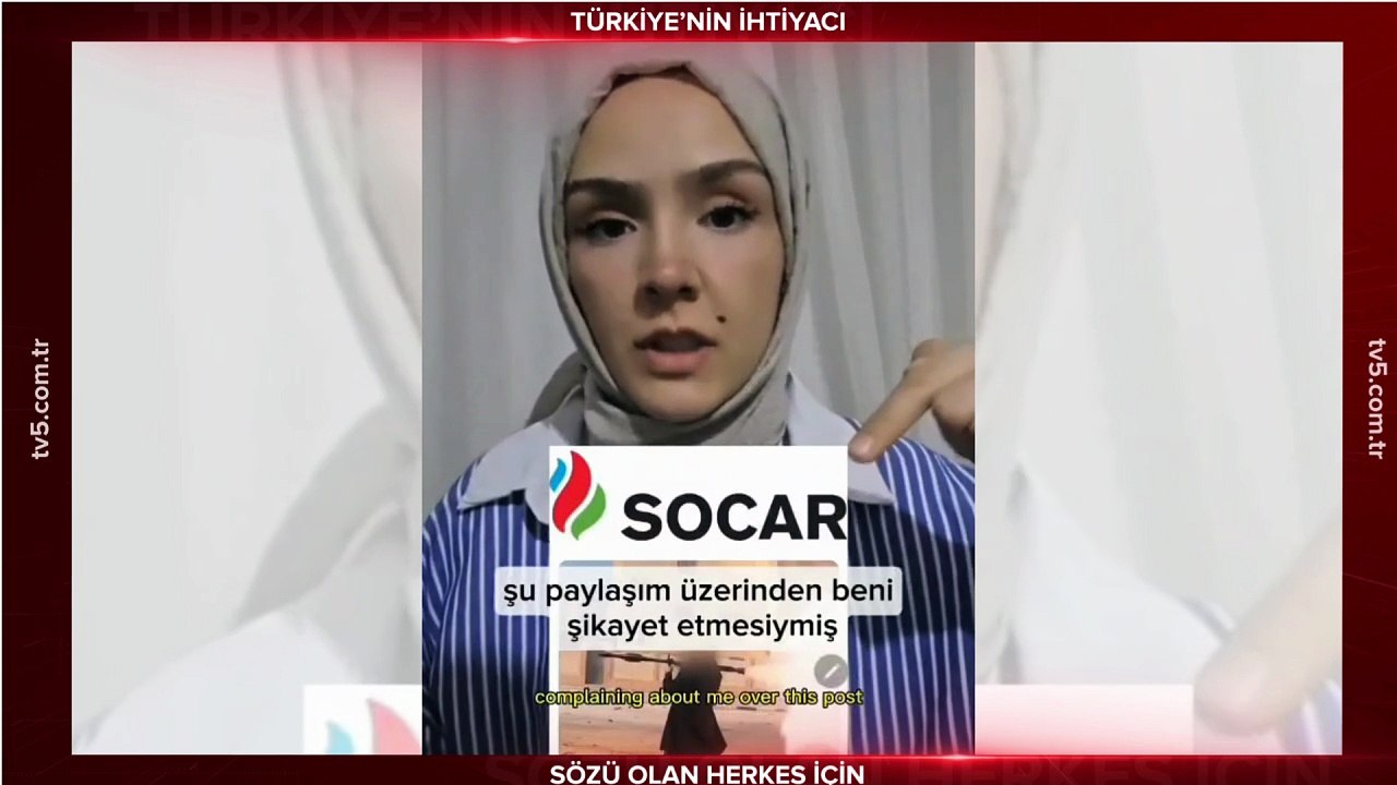 Filistin direnişçisi Şeyma Yıldırım SOCAR’ın şikayeti sebebiyle ifade verdi