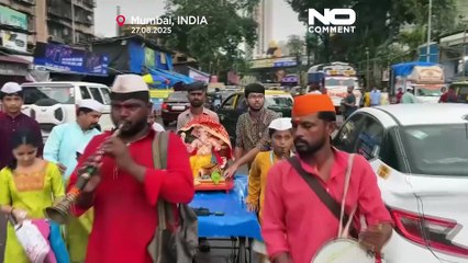 India begins ten-day Ganesha festival with processions and prayers