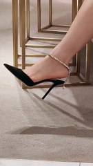 Walking into the week like I own it, because with heels like these, confidence is my second nature. 👠✨