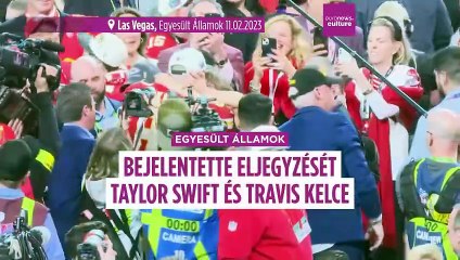 "It's a Love Story": Travis Kelce megkérte Taylor Swift kezét