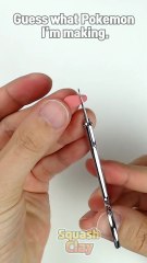 Guess what Pokémon am I making. The answer is in the description.#shorts