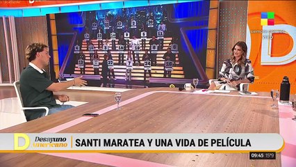 Santi Maratea a fondo: el sueño cumplido de conducir Trato Hecho y el dolor por la muerte de sus padres