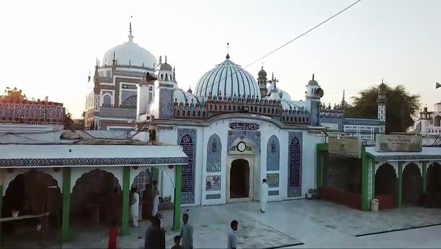 The beautiful view of tomb of hazrat shah abdul latif bhittai in matiari sindh❤️