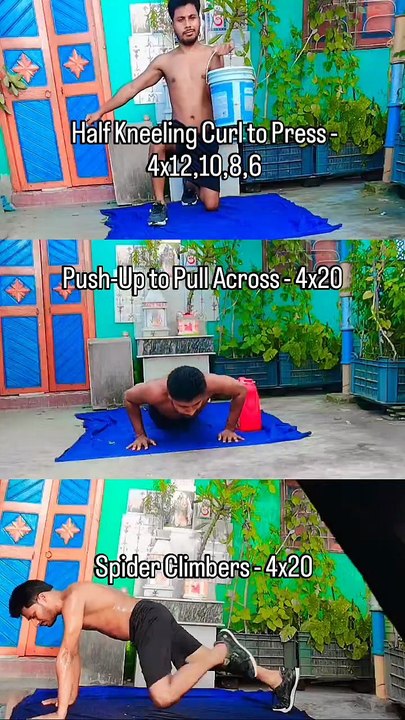 UPPER BODY WORKOUT . . . . . . #upperbodyworkout, #backday, #chestday, #armworkout, #bicepcurls, #tricepsexercises, #overheadpress, #shoulderworkout, #latpulldown #fitness, #gym, #workout, #fitspo, #fitlife, #fitnessmotivation, #fitfam, #instafit, and #he