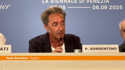 Venezia, Sorrentino "'La grazia' film sul dilemma morale"