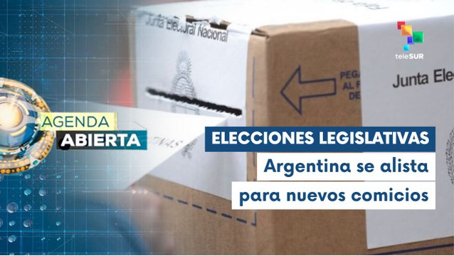 Arranca la campaña electoral para los comicios legislativos en Argentina