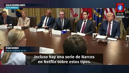 Pam Bondi asegura que 'El Mayo' Zambada morirá en prisión tras acuerdo en Estados Unidos