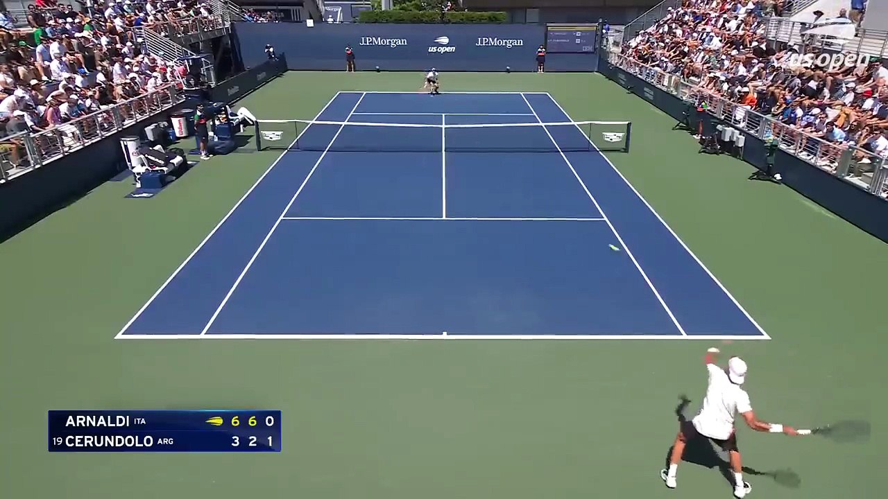 Lo más destacado de Matteo Arnaldi vs Francisco Cerundolo | 2025 US Open