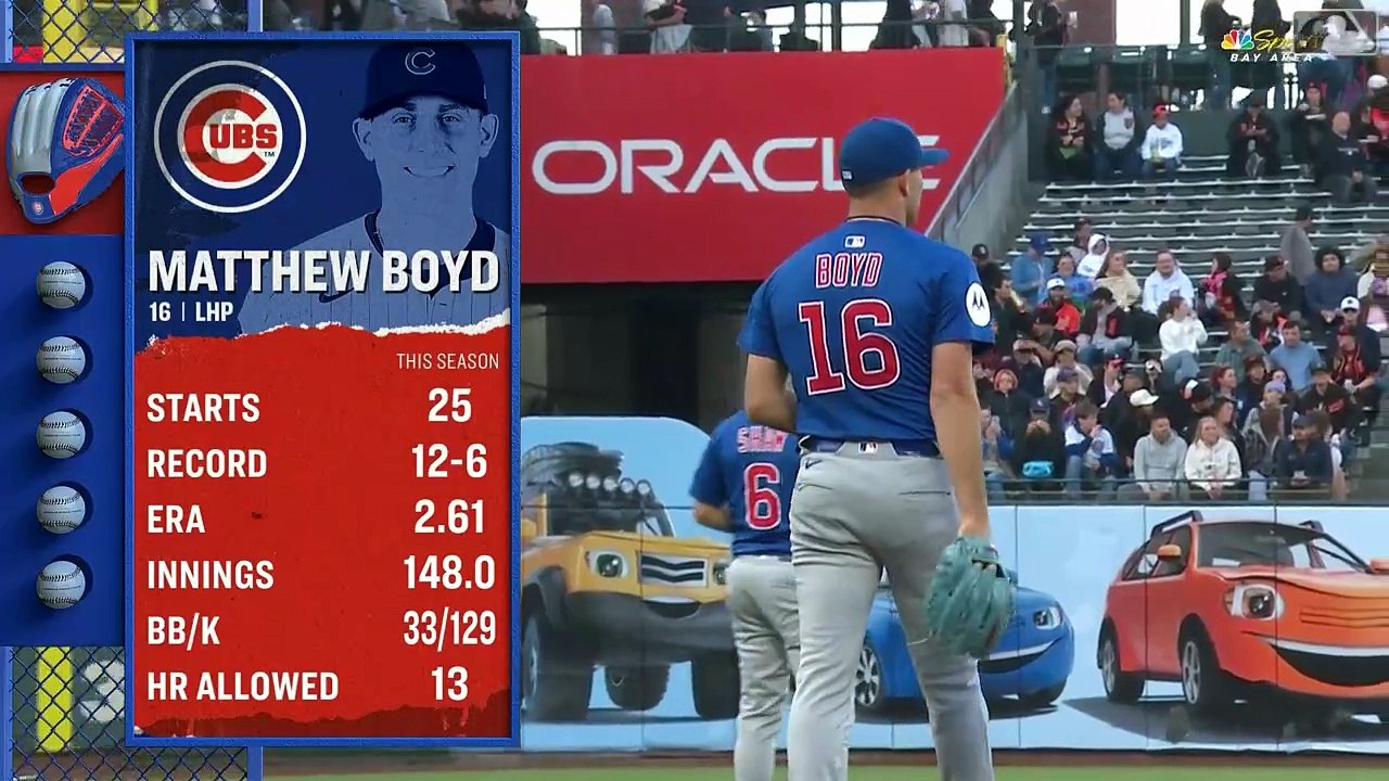 2025 SF Giants: Cubs @ Giants (8/26/25)