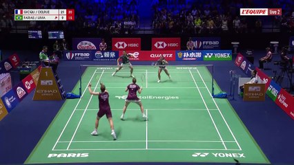 La paire Gicquel/Delrue qualifiée pour les 8es - Badminton