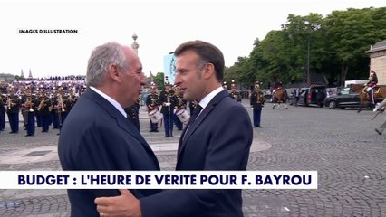 Budget : l'heure de vérité pour François Bayrou