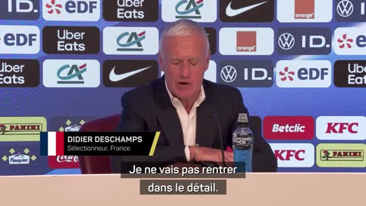 Bleus - Deschamps sur Rabiot : “Lundi, quand il nous rejoindra, sa situation sera claire”
