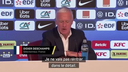 Bleus - Deschamps sur Rabiot : “Lundi, quand il nous rejoindra, sa situation sera claire”
