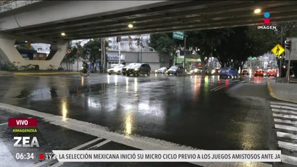 Así amanece Av. Universidad luego de las lluvias