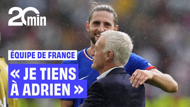 Rabiot appelé avec les Bleus: « Je tiens à Adrien » affirme Didier Deschamps