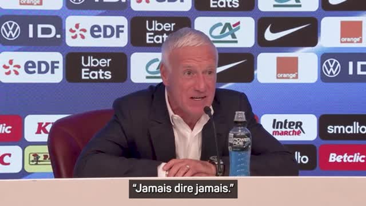 Bleus - Deschamps sur un retour de Giroud : "Olivier a été clair"