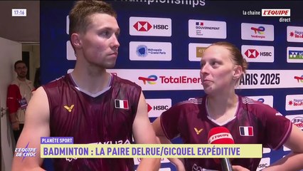 Delrue : « Un bon match pour rentrer dans la compétition » - Badminton - Mondiaux