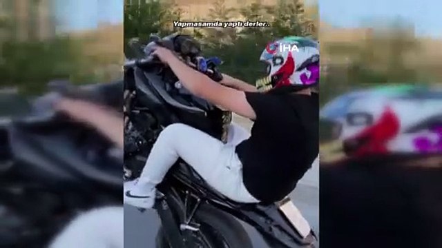 Kural dinlemeyen motosikletli bu sefer baltayı taşa vurdu! ‘Yakalayabilen olmadı’ dedi bakın ne oldu