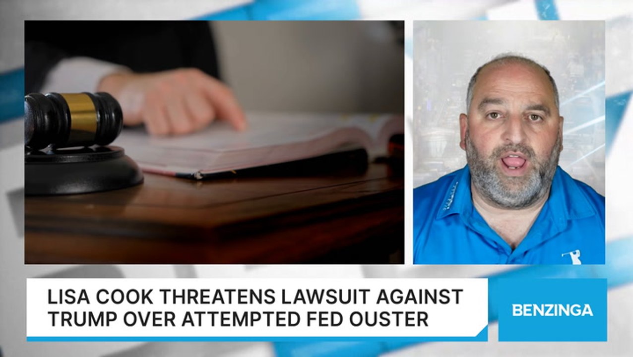 Lisa Cook Threatens Lawsuit Against Trump Over Attempted Fed Ouster