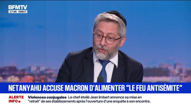 Accusations de Benjamin Netanyahu: Personne ne peut être d'accord avec lui , estime Haïm Korsia, grand rabbin de France