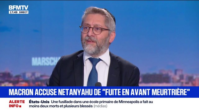 L'antisémitisme a explosé le 7 octobre , déclare Haïm Korsia, grand rabbin de France