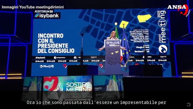 Meloni: L'Ue cosi' va verso l'irrilevanza, giuste le parole di Draghi