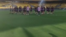 Ambiance avant le déplacement d'Anderlecht à l'AEK Athènes