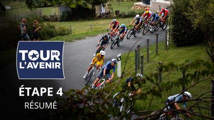 Cyclisme - Tour de l'Avenir 2025 - Le résumé de la 4e étape... et la surprise Mathieu Kockelmann