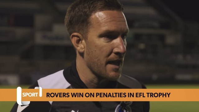 Bristol Rovers win on penalties in EFL Trophy